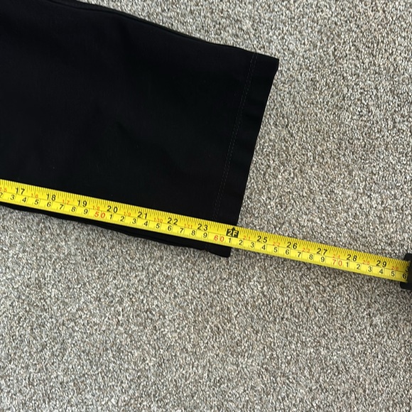 Gently loved black trousers; 5 pockets; sized 12S - Picture 7 of 8